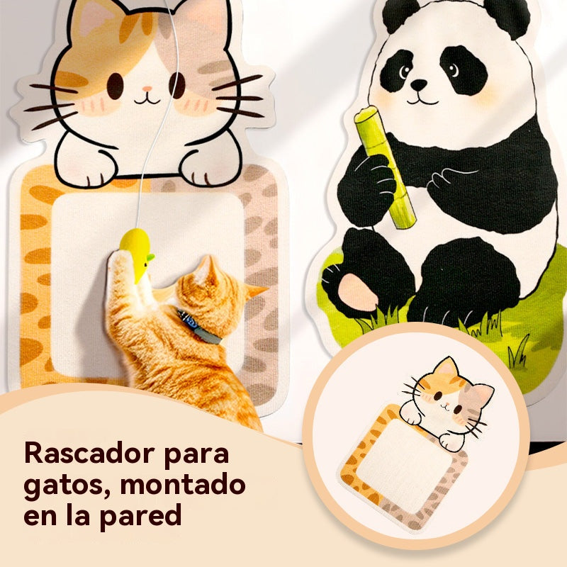🏆【Compra 1 y llévate 1 gratis】【🔥Venta caliente】Rascador de pared para gatos que no requiere instalación - Rascador vertical Cube