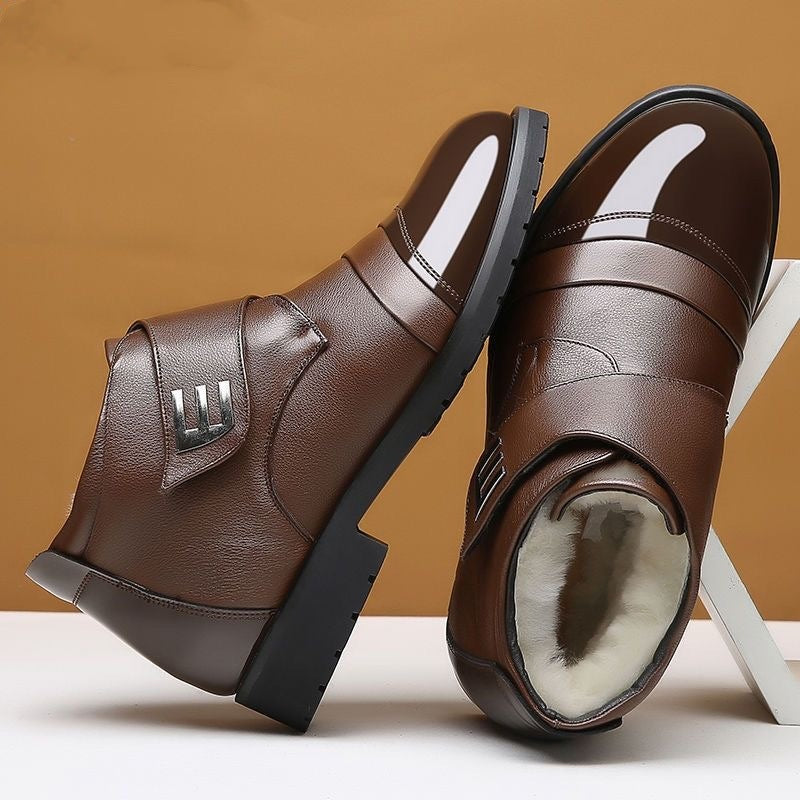 【38-44】🔥Teplé bavlnené zimné čižmy, ležérny britský štýl