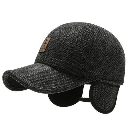 🔥【1/2 szt.】🧢 Pogrubiona, ciepła czapka chroniąca uszy, jesienno-zimowa