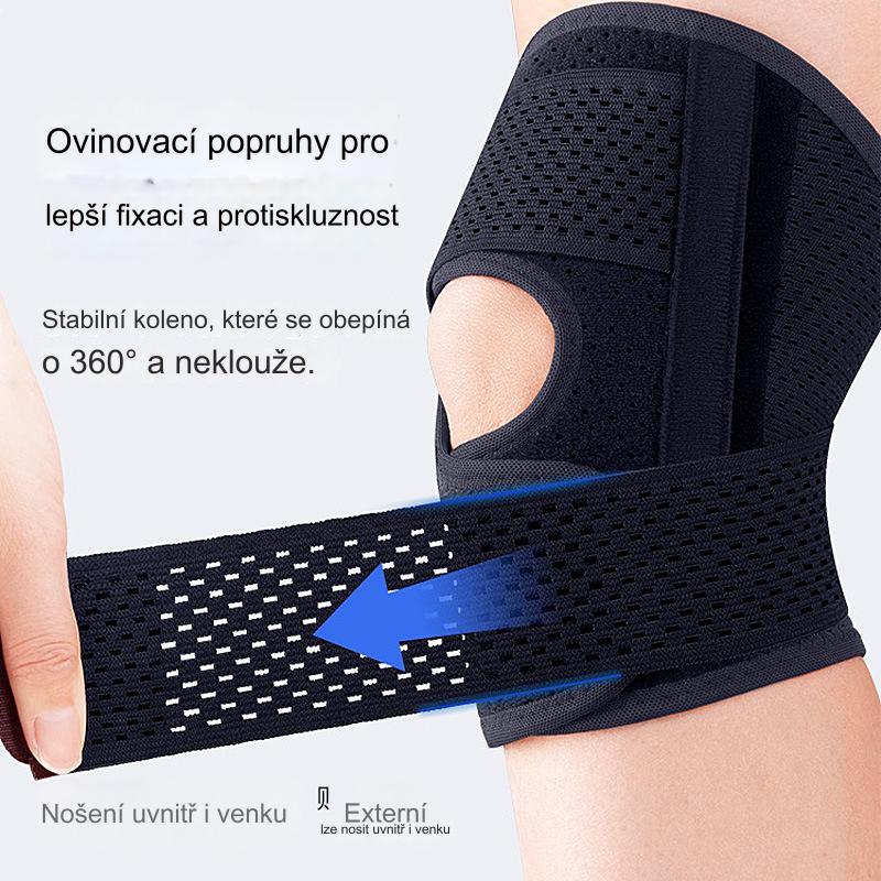 🦵【Kup 1 a získej 1 zdarma】Dvojité pružinové chrániče kolen, vhodné pro běh, cyklistiku, hraní míče a jiné sporty