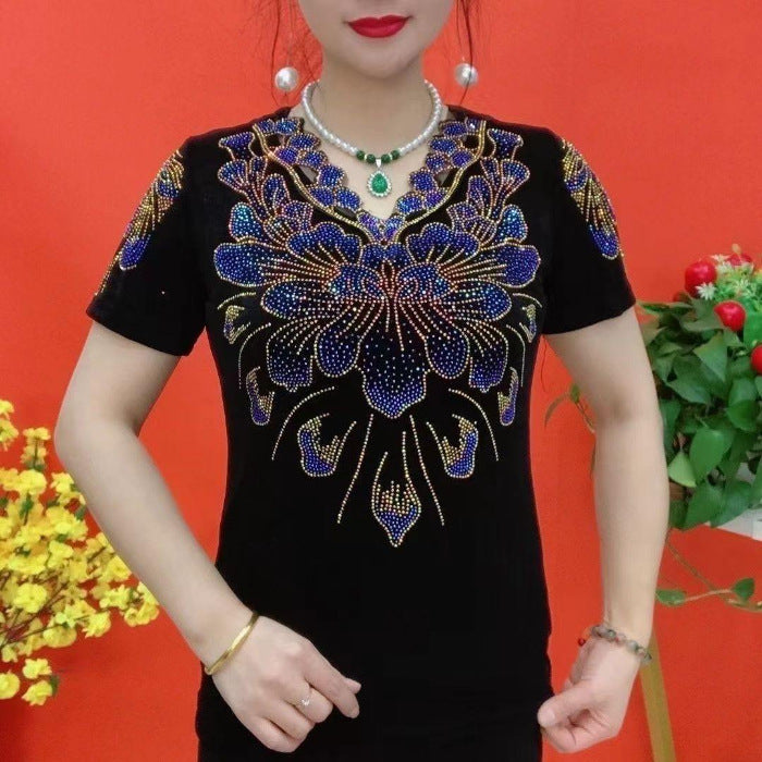 🔥【M-5XL】👚Koszulka z krótkim rękawem na lato 2025