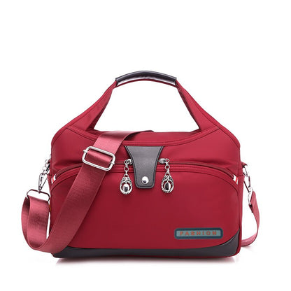 👜【50% kedvezmény】Divatos női könnyű, lezser Oxford szövet kézitáska nagy kapacitással, 💧Vízálló, ✅Tökéletes utazáshoz és vásárláshoz, ✅Többféle hordozási lehetőség: kézitáska, válltáska, oldaltáska