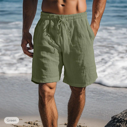 🩳🏖️Męskie szorty letnie - wykonane z przyjemnego materiału, zapewniającego komfort noszenia latem.