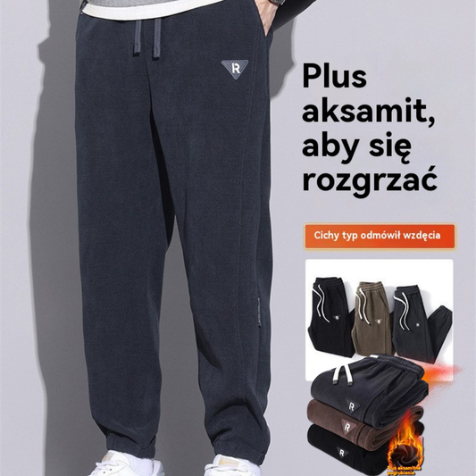 🔥【Kup 1, otrzymaj 1 gratis】🖤【M-5XL】Nowe zimowe spodnie męskie, plus aksamit i gruby sztruks, ciepłe i wygodne casual męskie
