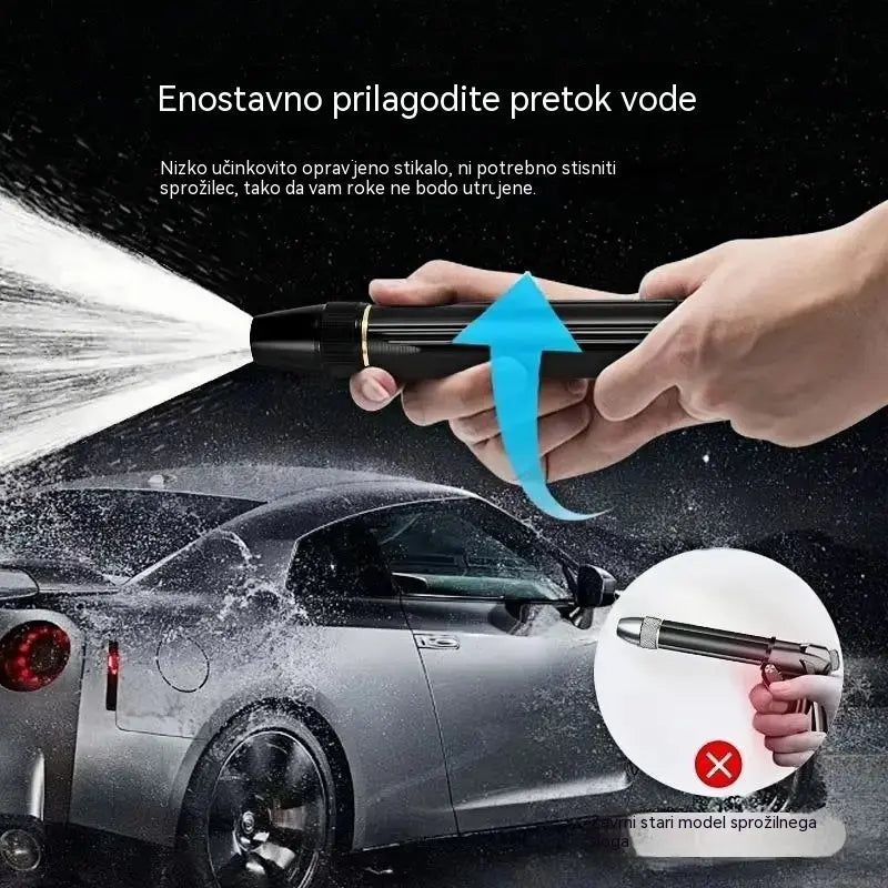 🚿 🔥Zadnji dan posebne ponudbe! 🔥💧 Visokotlačna vodna pištola: za pranje avtomobila, vrtnarjenje, 10-krat večji pritisk, več funkcij ⚡