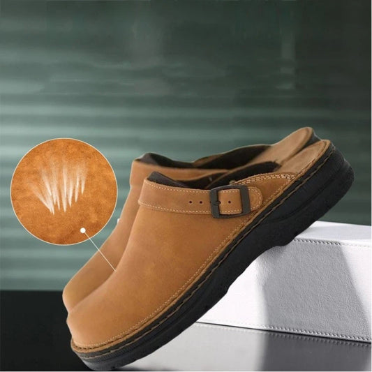 ✨【38-48】😎 Męskie kapcie codzienne z miękką podeszwą – stylowe i wygodne letnie obuwie 👣
